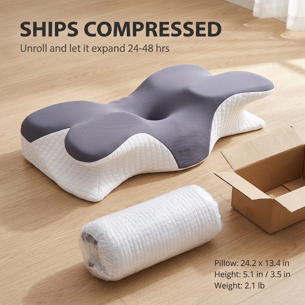 Memory Foam Neck Pillow