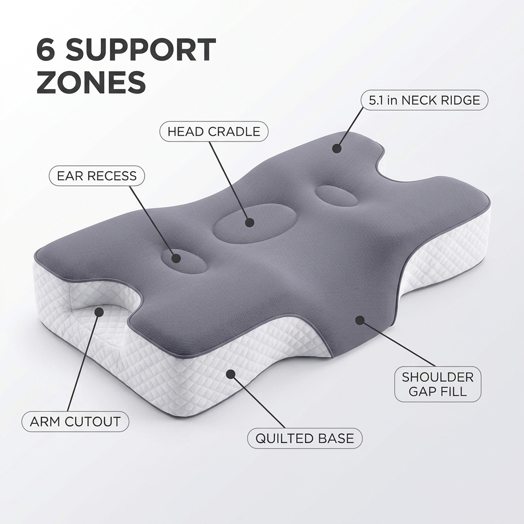 Memory Foam Neck Pillow