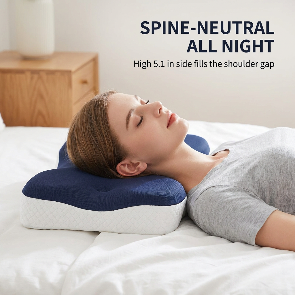 Memory Foam Neck Pillow